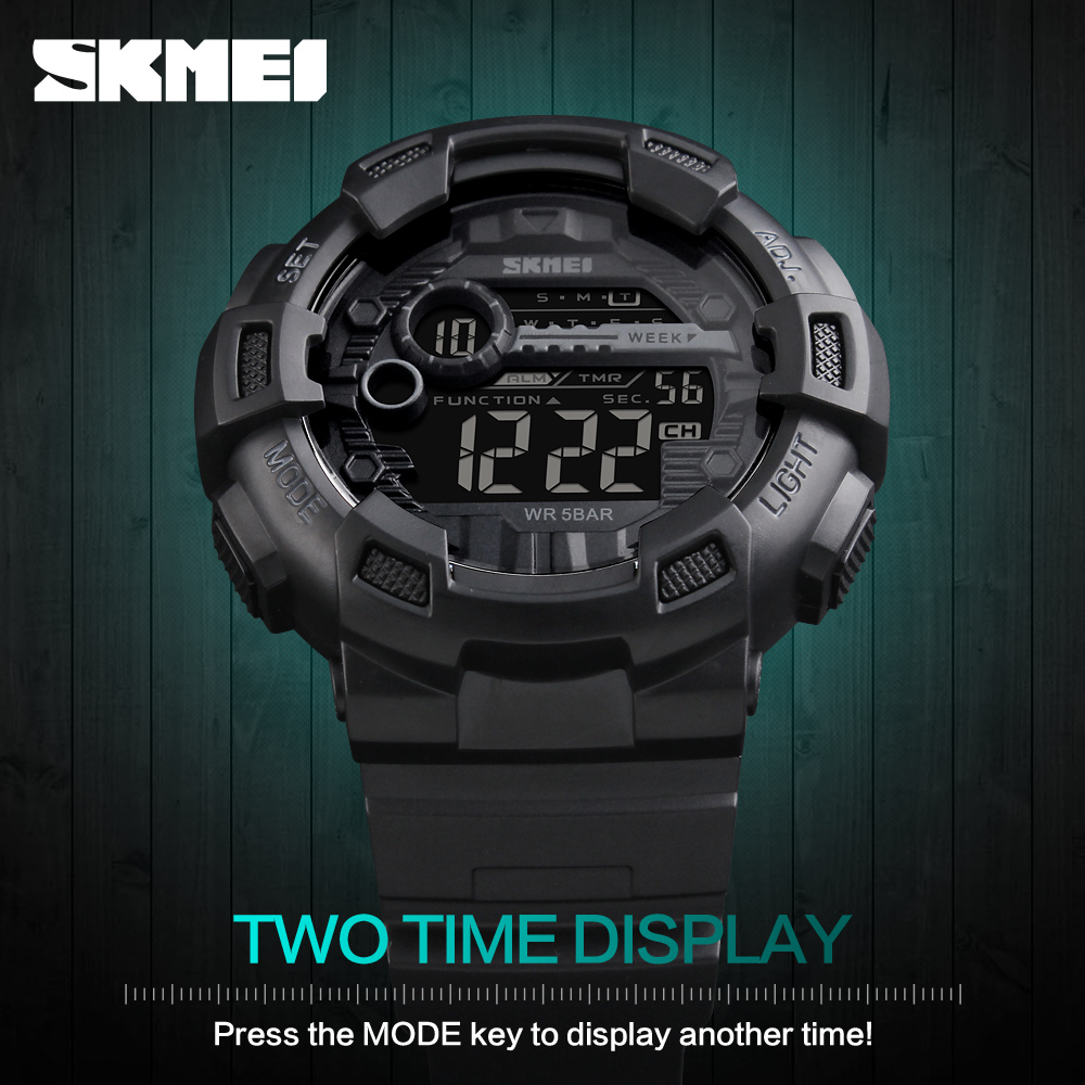 Outdoor Lighting Collections - SKMEI Sports Outdoor Chrono Digital Watch