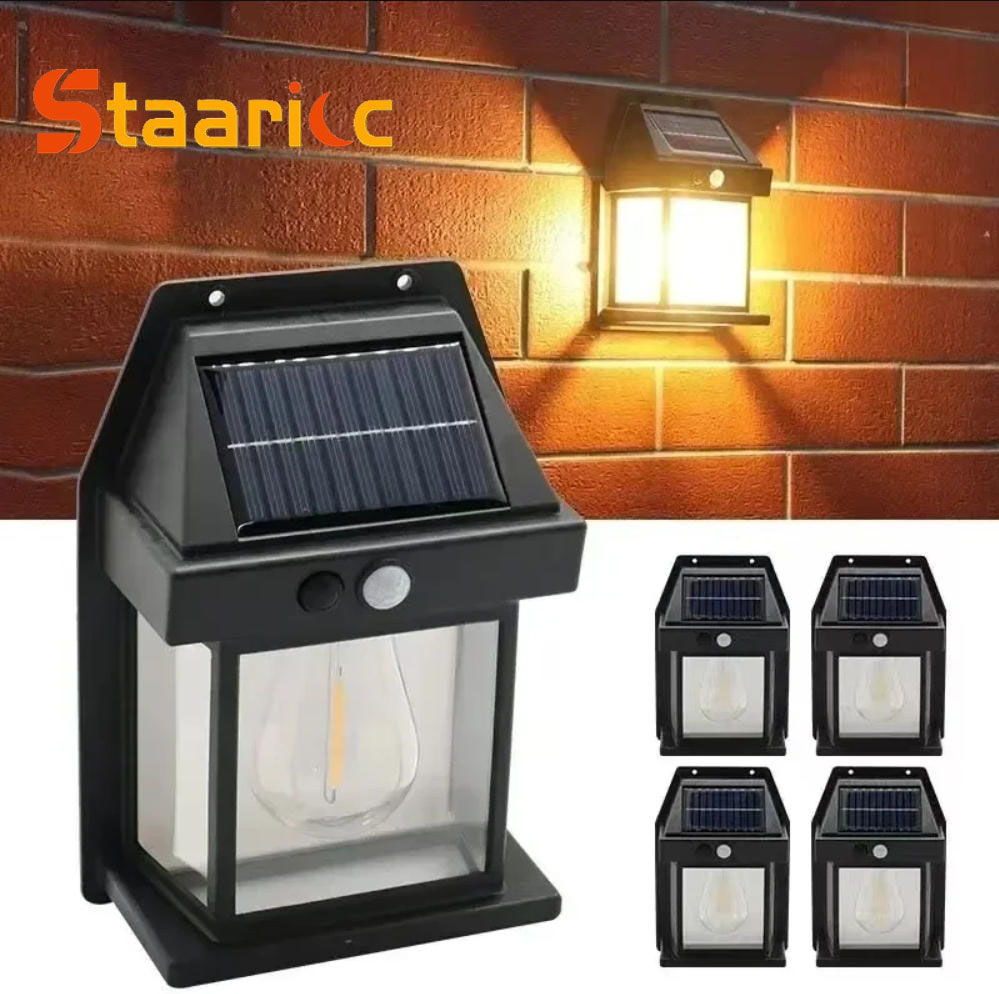 Outdoor Lighting Led Fixtures - Outdoor Solar Tungsten Wall Light with