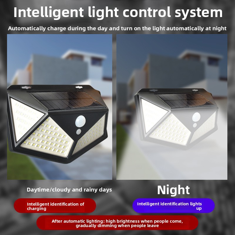 114LED Solar Panel Wall Light, - đánh giá và giá Outdoor Lighting On Amazon