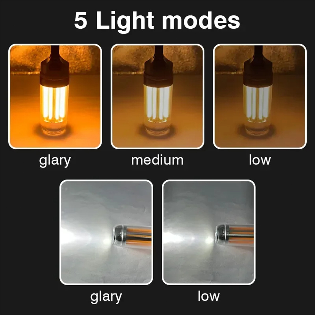 Usb Rechargeable Led Camping L - đánh giá và giá Outdoor Lighting On Fence