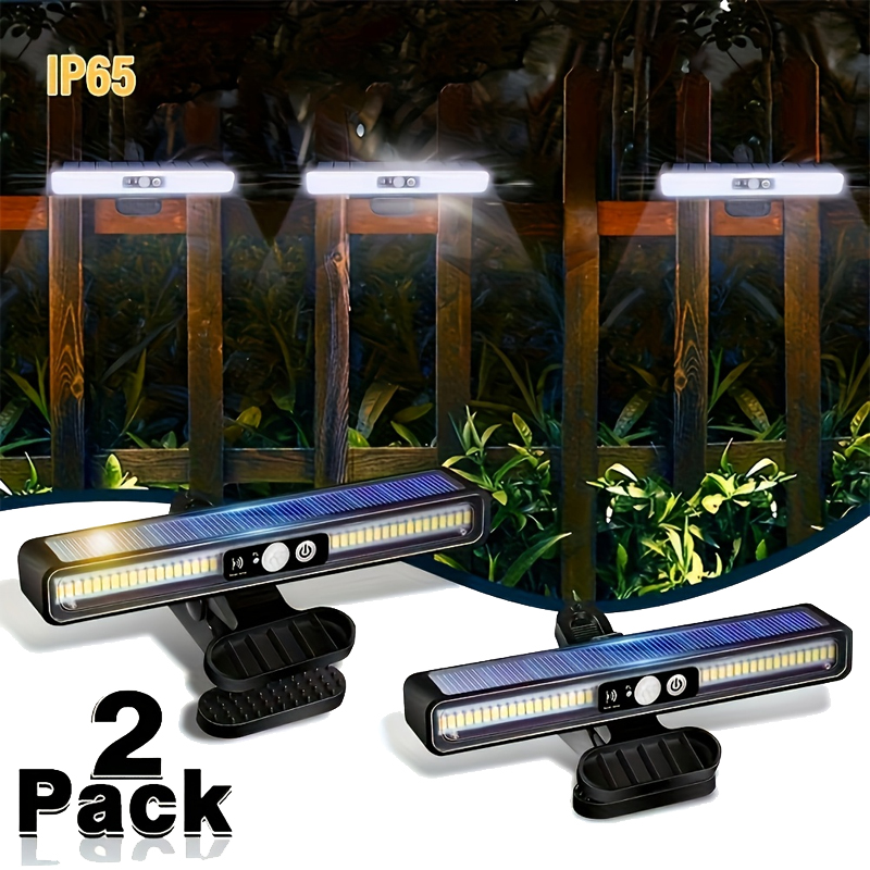Clip On Solar Motion Lights Ou - đánh giá và giá Outdoor Lighting On Fence