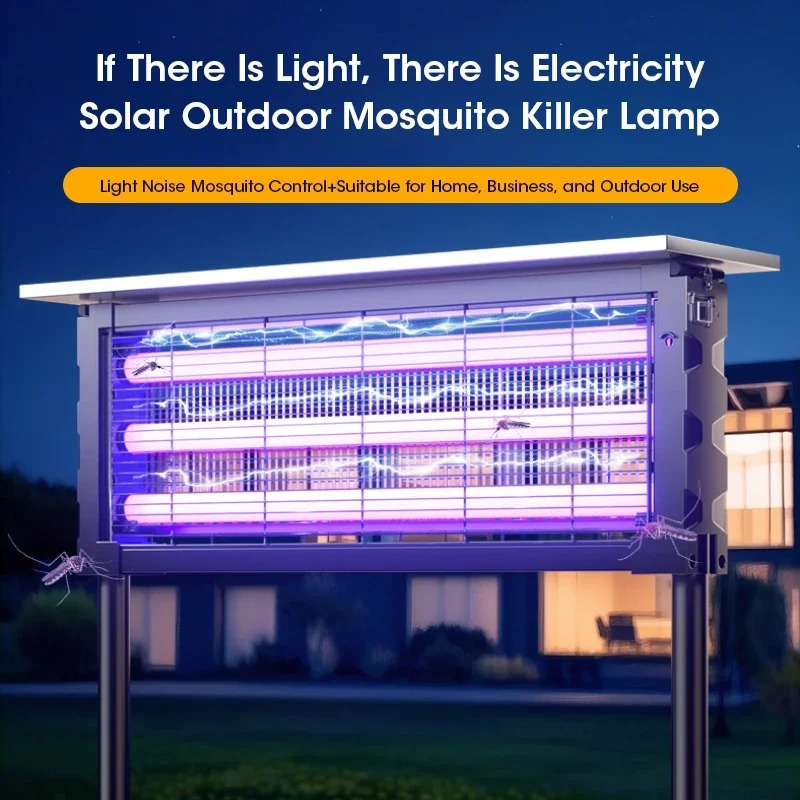 Heavy Duty Solar Insect Killer - đánh giá và giá Outdoor Lighting On Fence