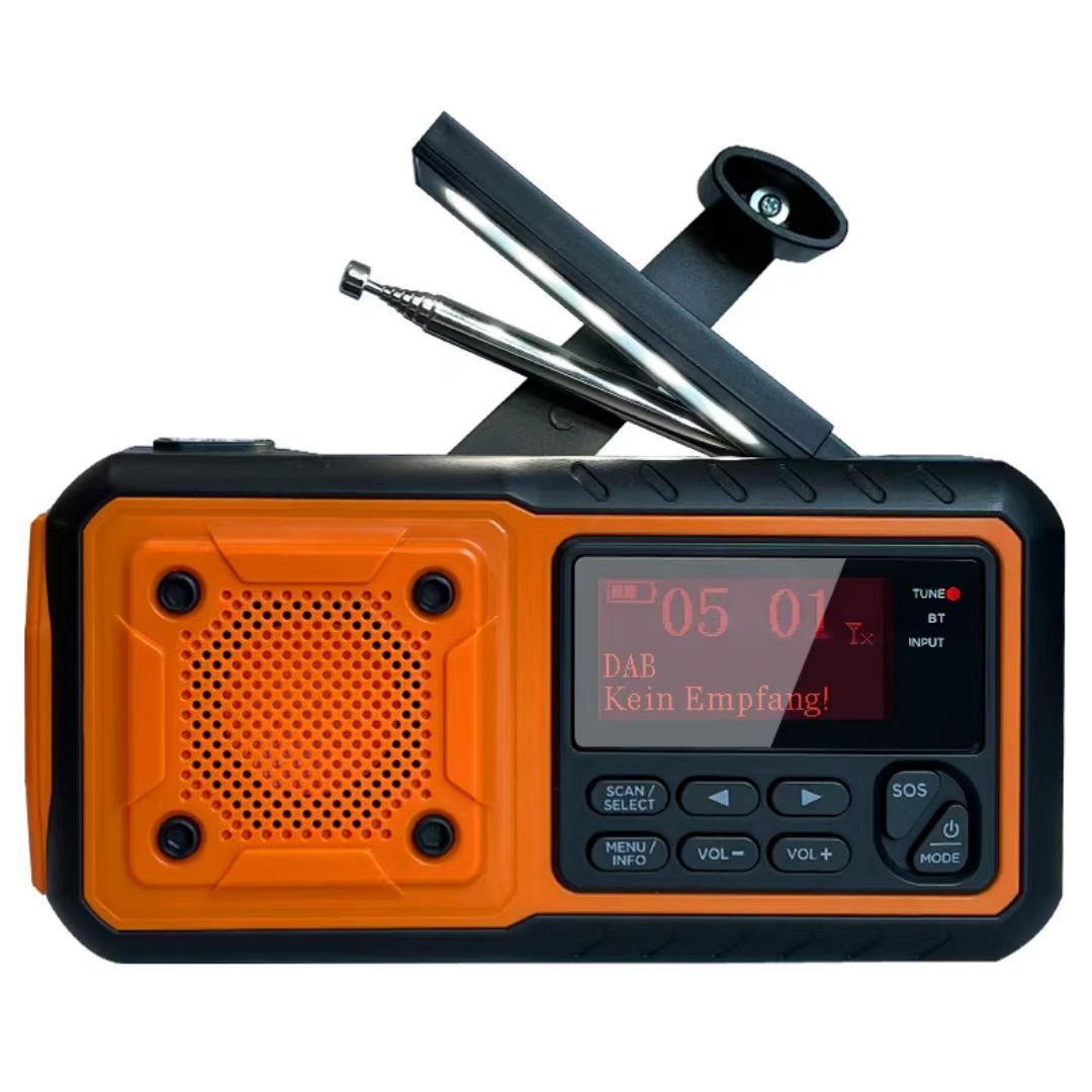 SY-376 Solar and Hand Crank Po - đánh giá và giá Outdoor Lighting Unit