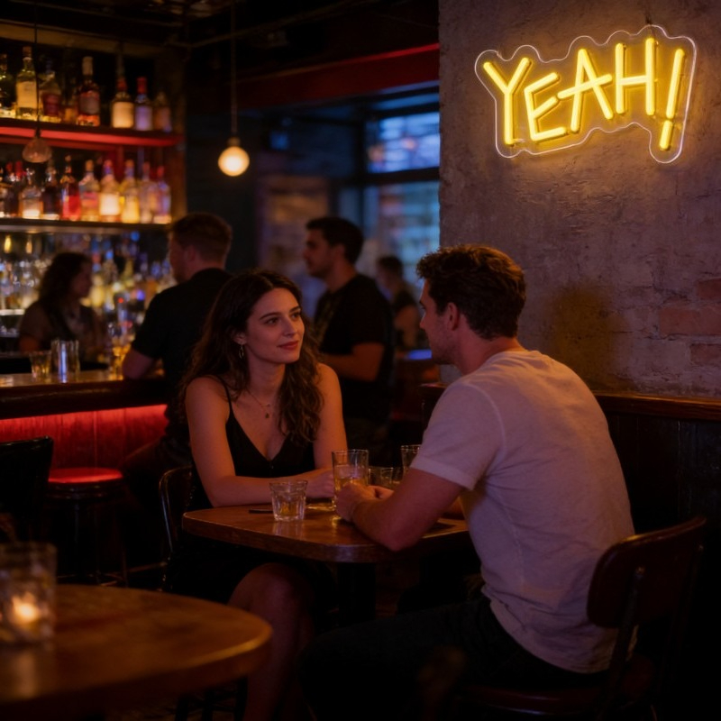 YEAH Neon Sign LED Light Funny - đánh giá và giá Outdoor Lighting Quotes