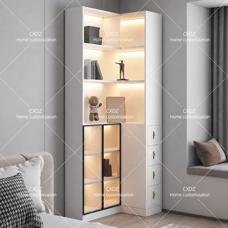 Light Luxury Corner Cabinet wi - đánh giá và giá Outdoor Lighting Unit