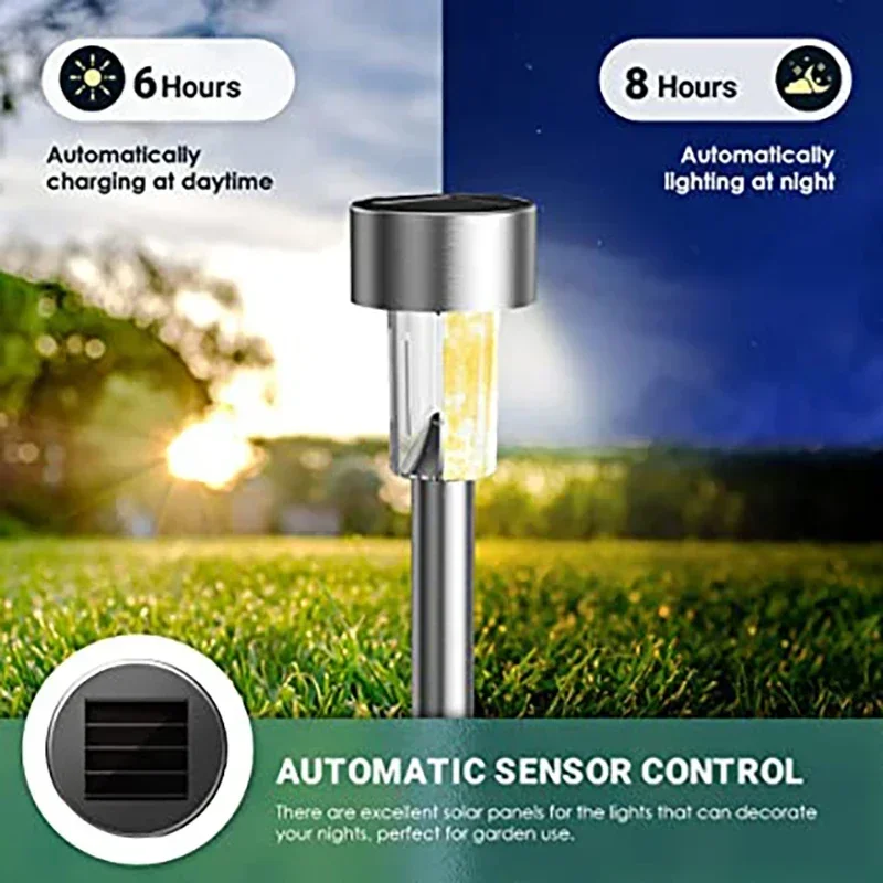 10Pcs Solar Lights Outdoor Gar - đánh giá và giá Outdoor Lighting On Fence