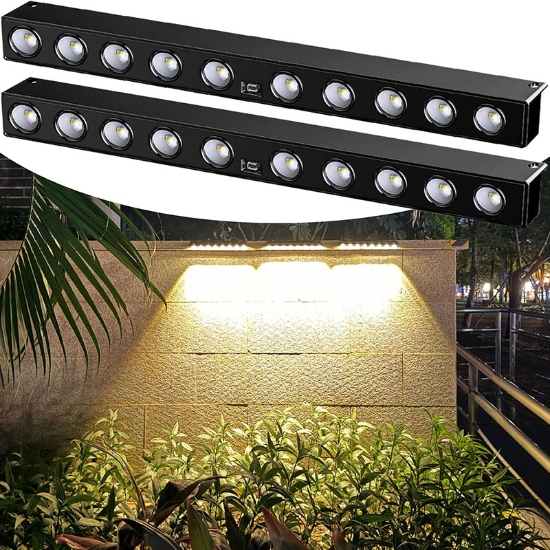 1/2 PCS Solar Outdoor Sign Wal - đánh giá và giá Outdoor Lighting On Fence
