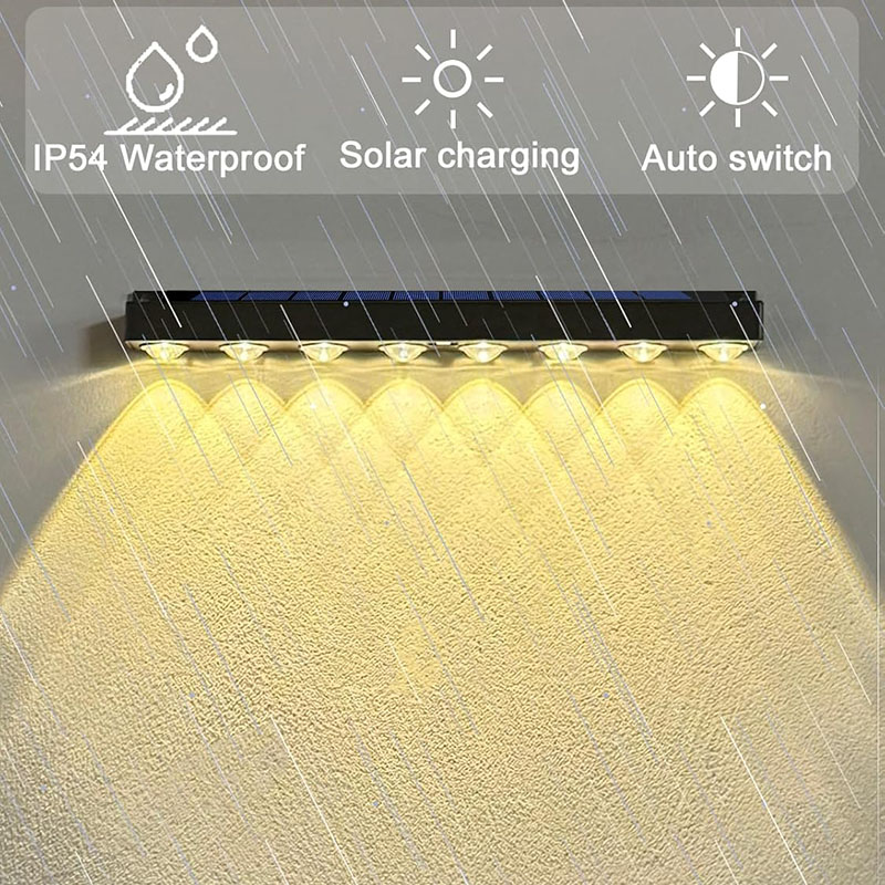 1/2 PCS Solar Outdoor Sign Wal - đánh giá và giá Outdoor Lighting On Fence
