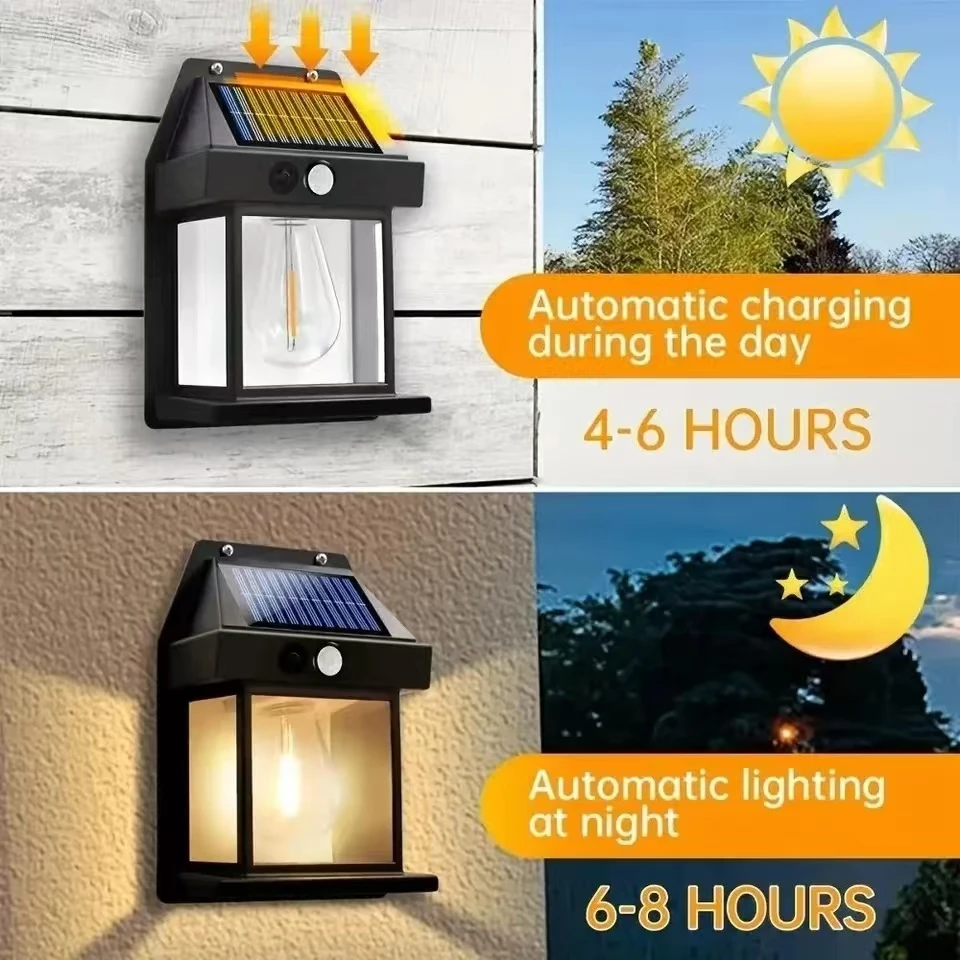 Outdoor Solar Tungsten Wall Li - đánh giá và giá Outdoor Lighting Led Fixtures