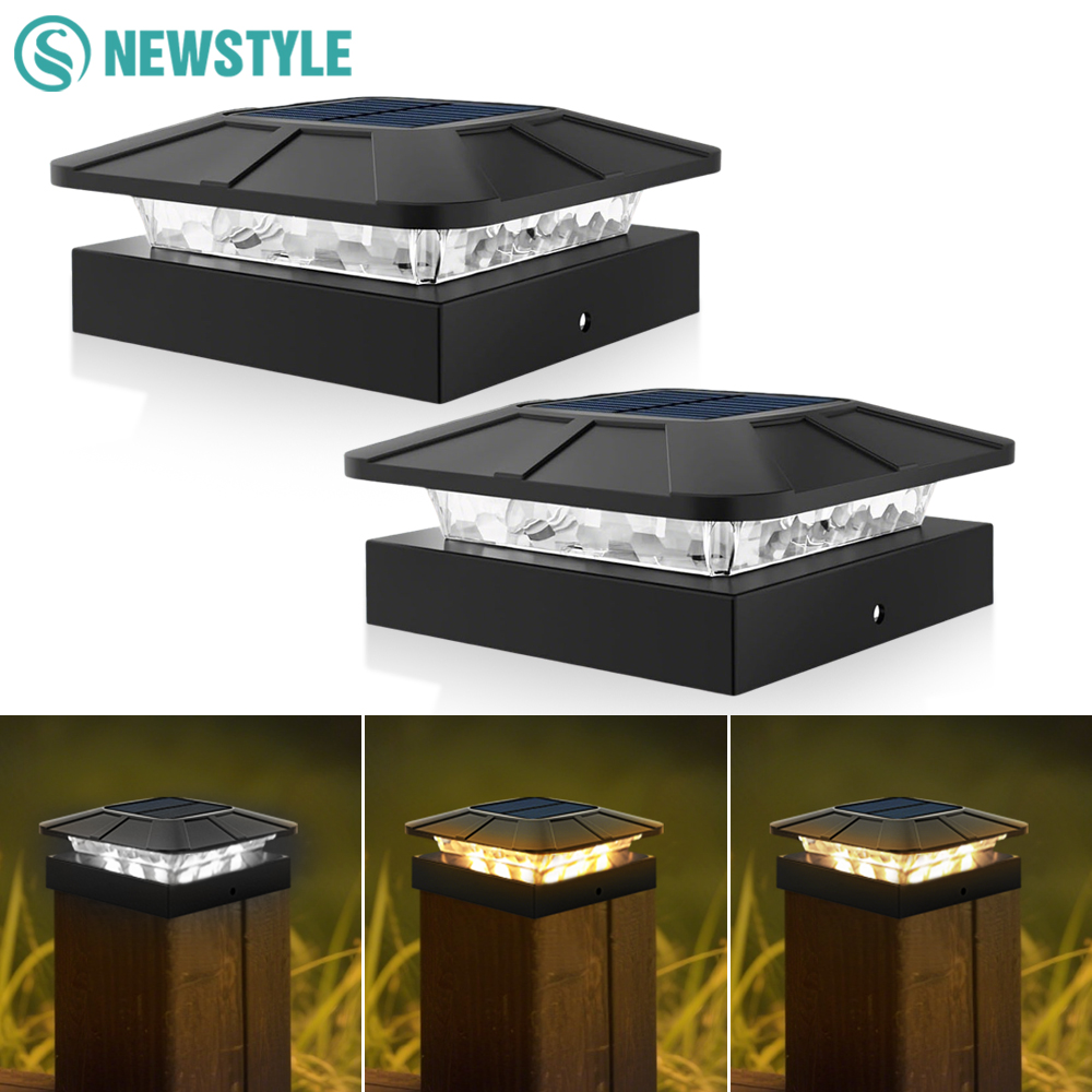 Outdoor Solar Post Cap Lights  - đánh giá và giá Outdoor Lighting On Fence