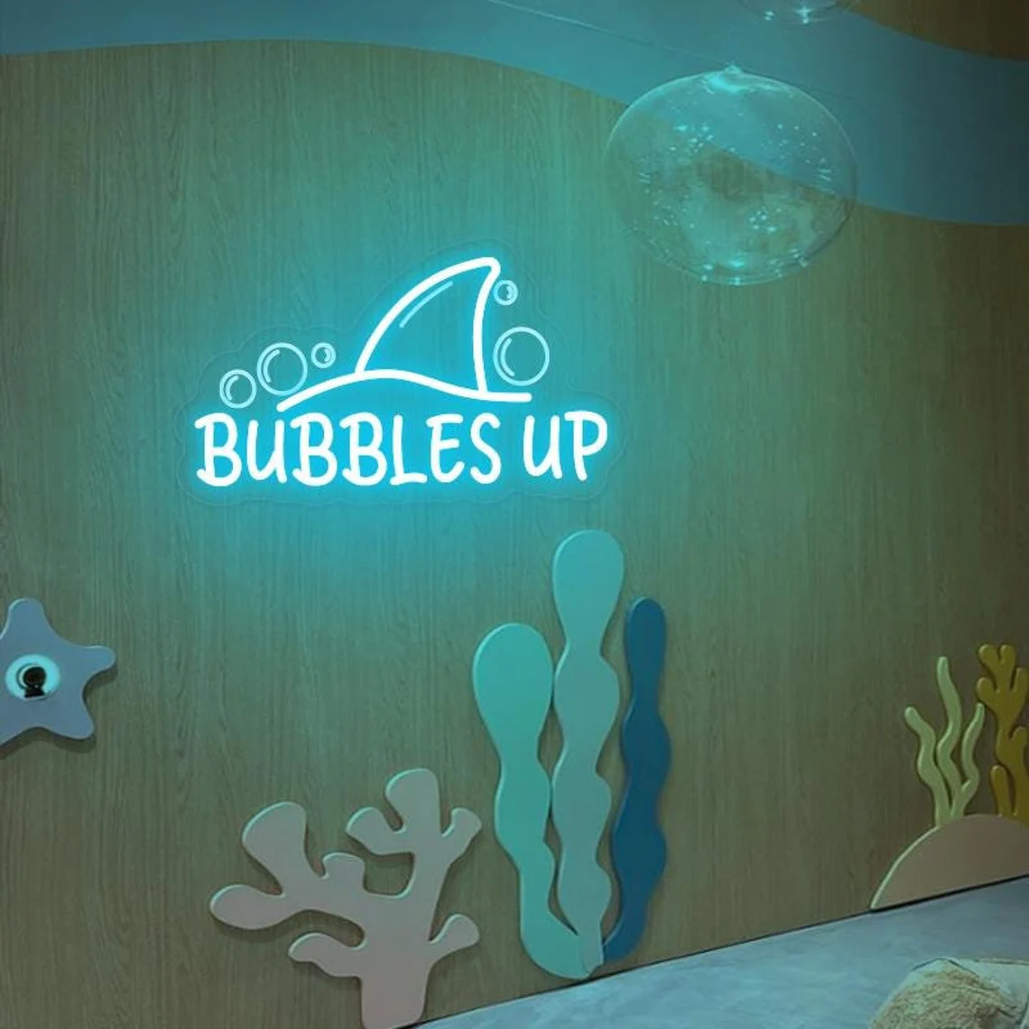 Bubbles Up Neon Sign, Tropical - đánh giá và giá Outdoor Lighting Quotes