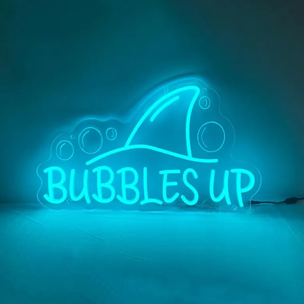 Bubbles Up Neon Sign, Tropical - đánh giá và giá Outdoor Lighting Quotes