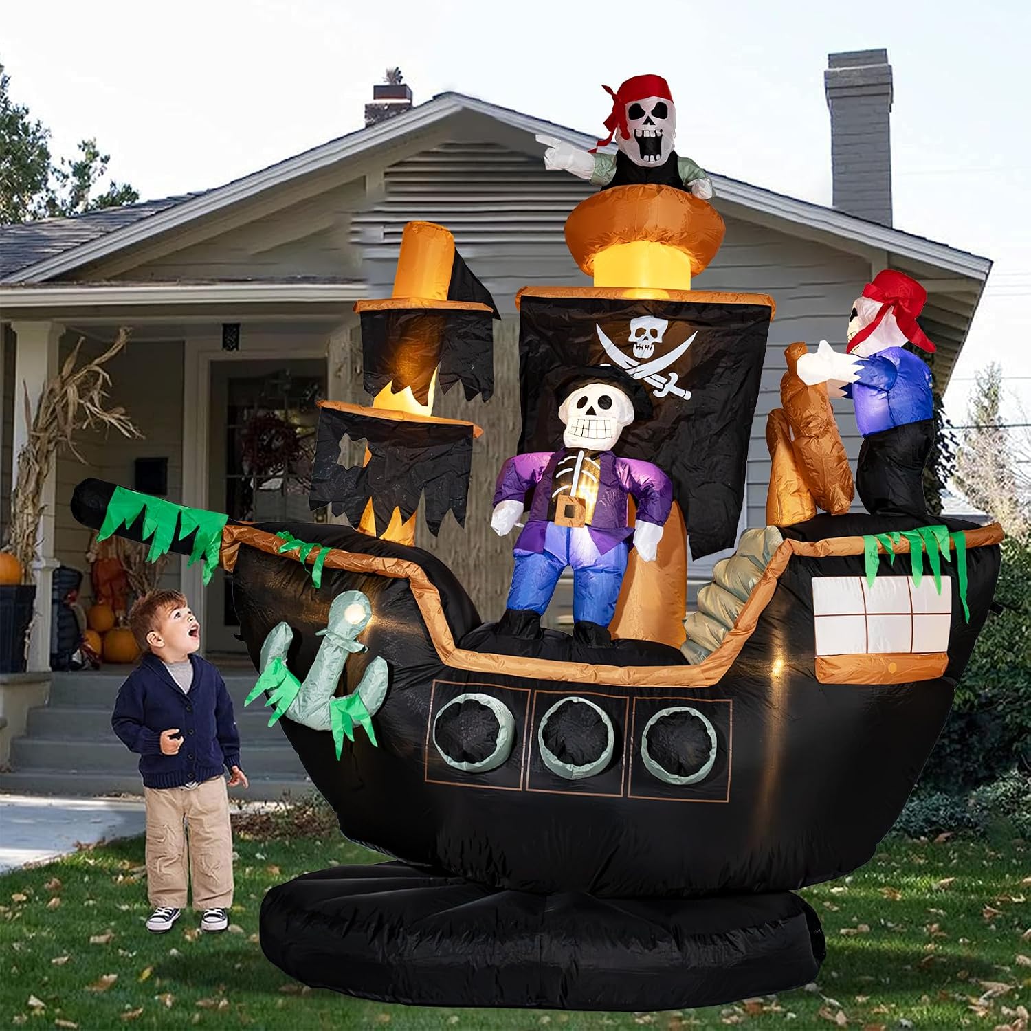 Outdoor Halloween Inflatable P - đánh giá và giá Outdoor Lighting Yard Stakes