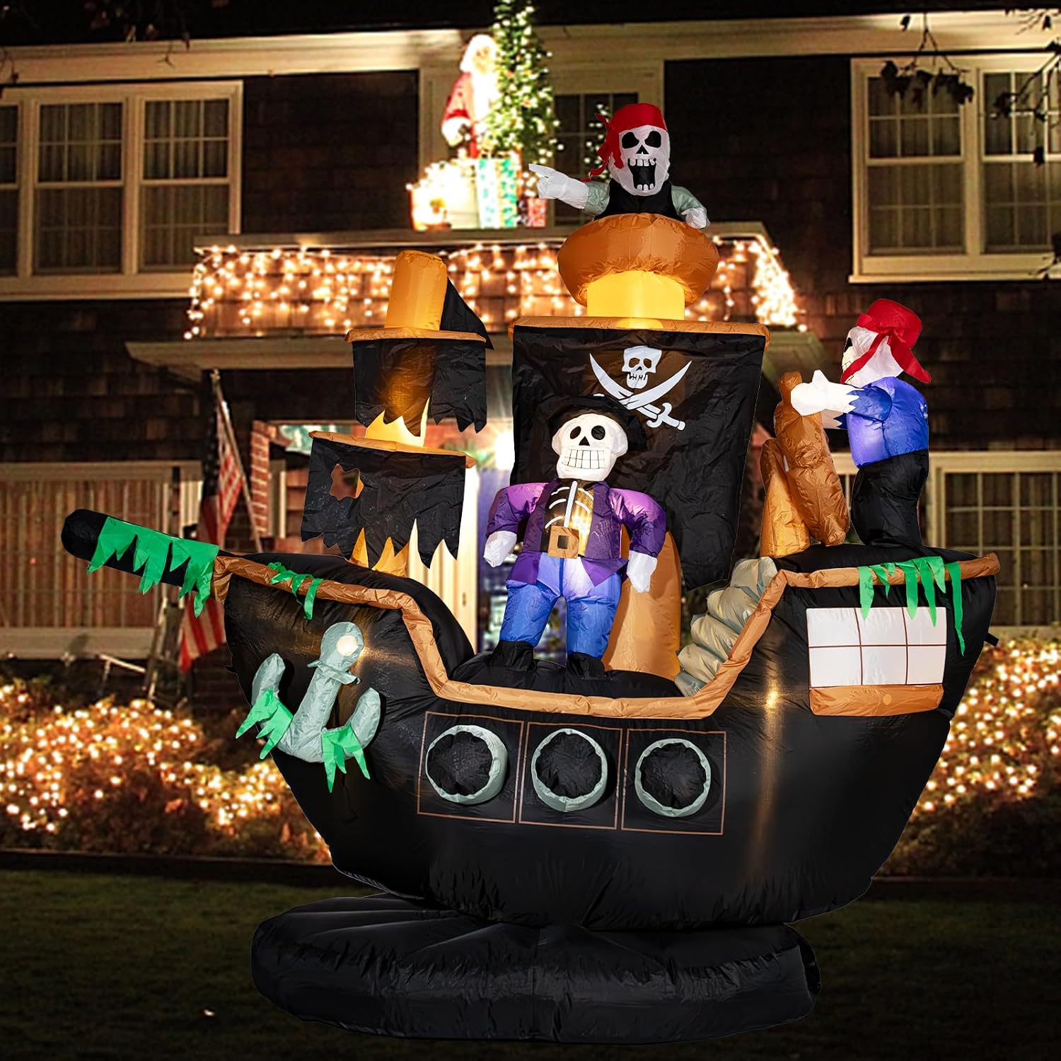 Outdoor Halloween Inflatable P - đánh giá và giá Outdoor Lighting Yard Stakes