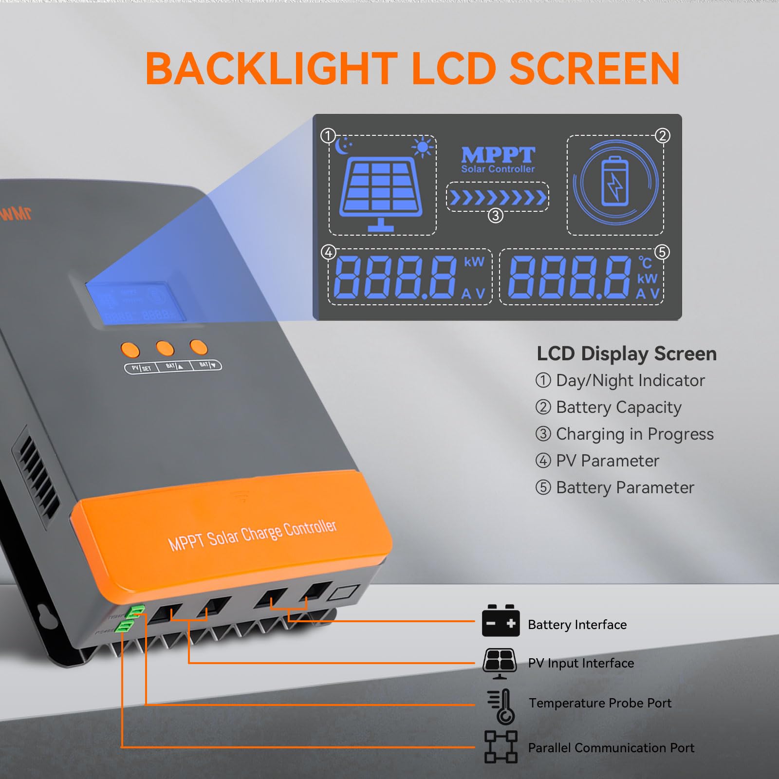 PowMr 100A MPPT Solar Charge C - đánh giá và giá Outdoor Lighting Warehouse
