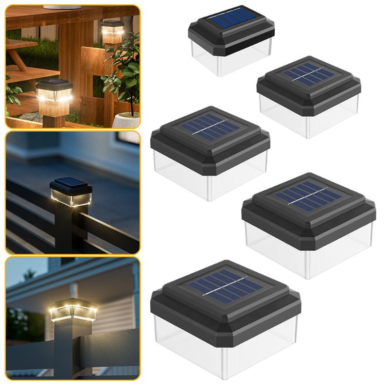 Solar LED Post Cap Light for O - đánh giá và giá Outdoor Lighting On Fence