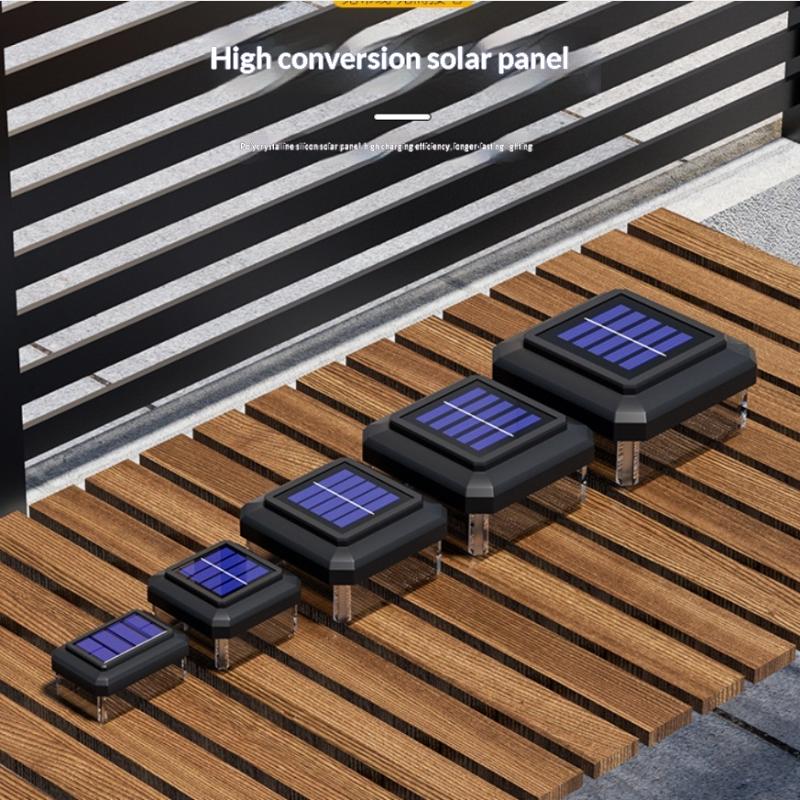 Solar LED Post Cap Light for O - đánh giá và giá Outdoor Lighting On Fence