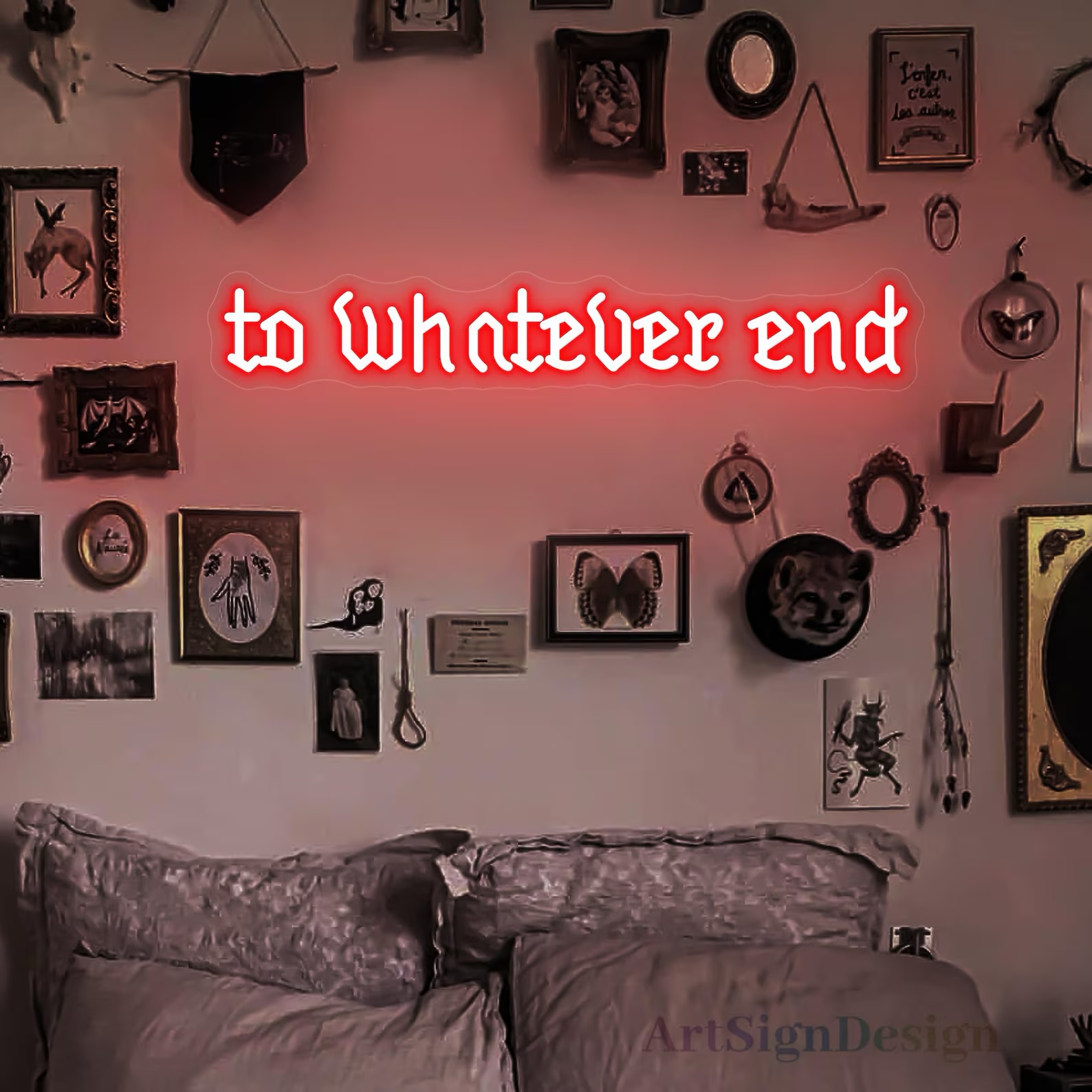 To Whatever End Neon Sign: ACO - đánh giá và giá Outdoor Lighting Quotes