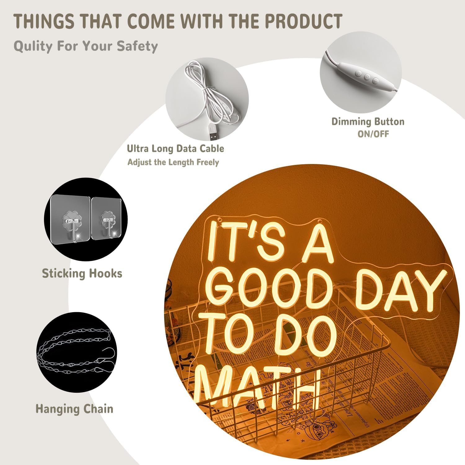 It's A Good Day To Do Math LED - đánh giá và giá Outdoor Lighting Quotes