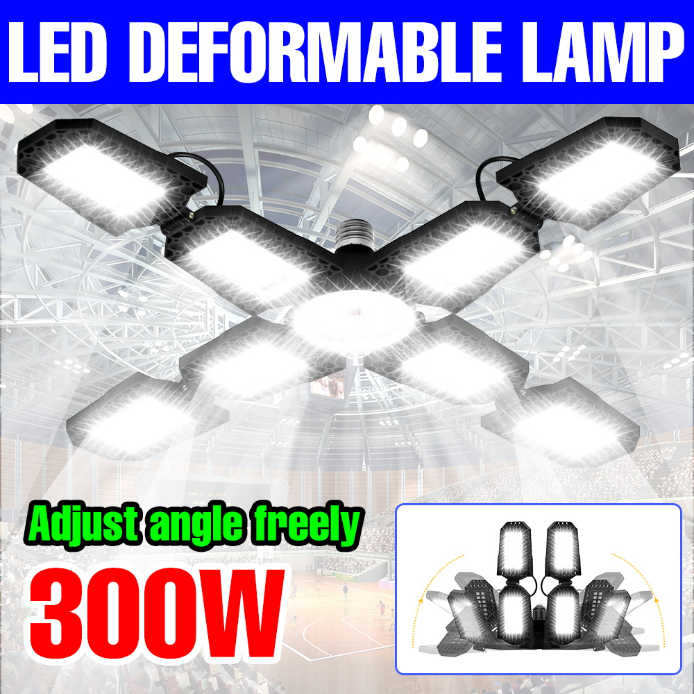 300W LED Garage Lamp E27/E26 L - đánh giá và giá Outdoor Lighting Warehouse